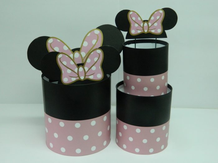 poklon kutije za cveće - MINI roze - Slika 2