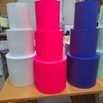 Set kutija za cveće i poklone - indigo plava boja - Slika 4