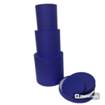 Set kutija za cveće i poklone - indigo plava boja - Slika 3